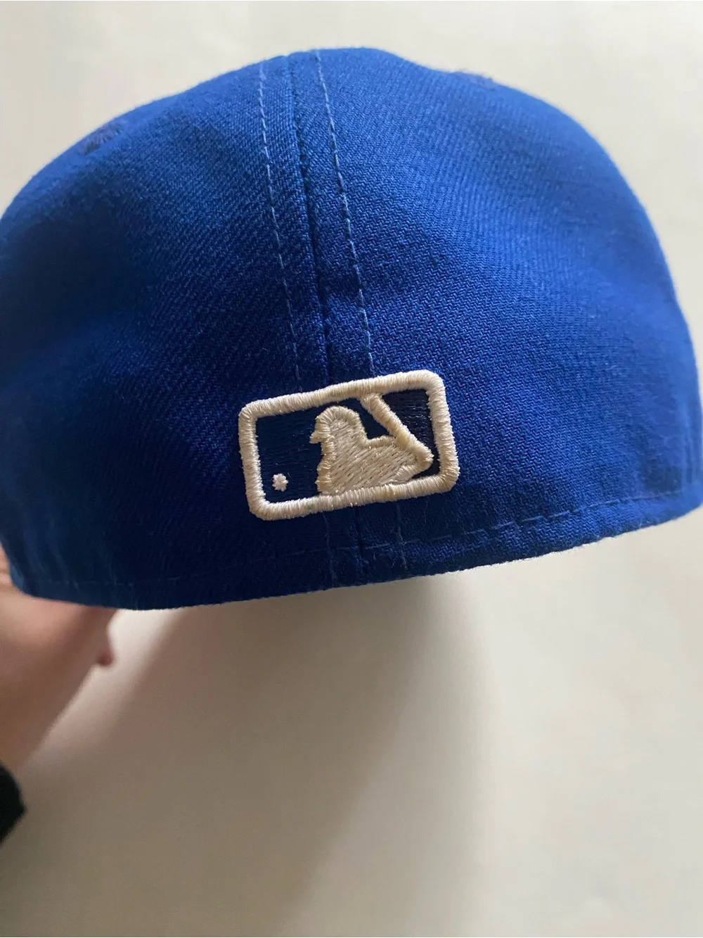 New Era 59FIFTY Black and Blue Fitted Cap (6 1/2) - Picture 12 of 13